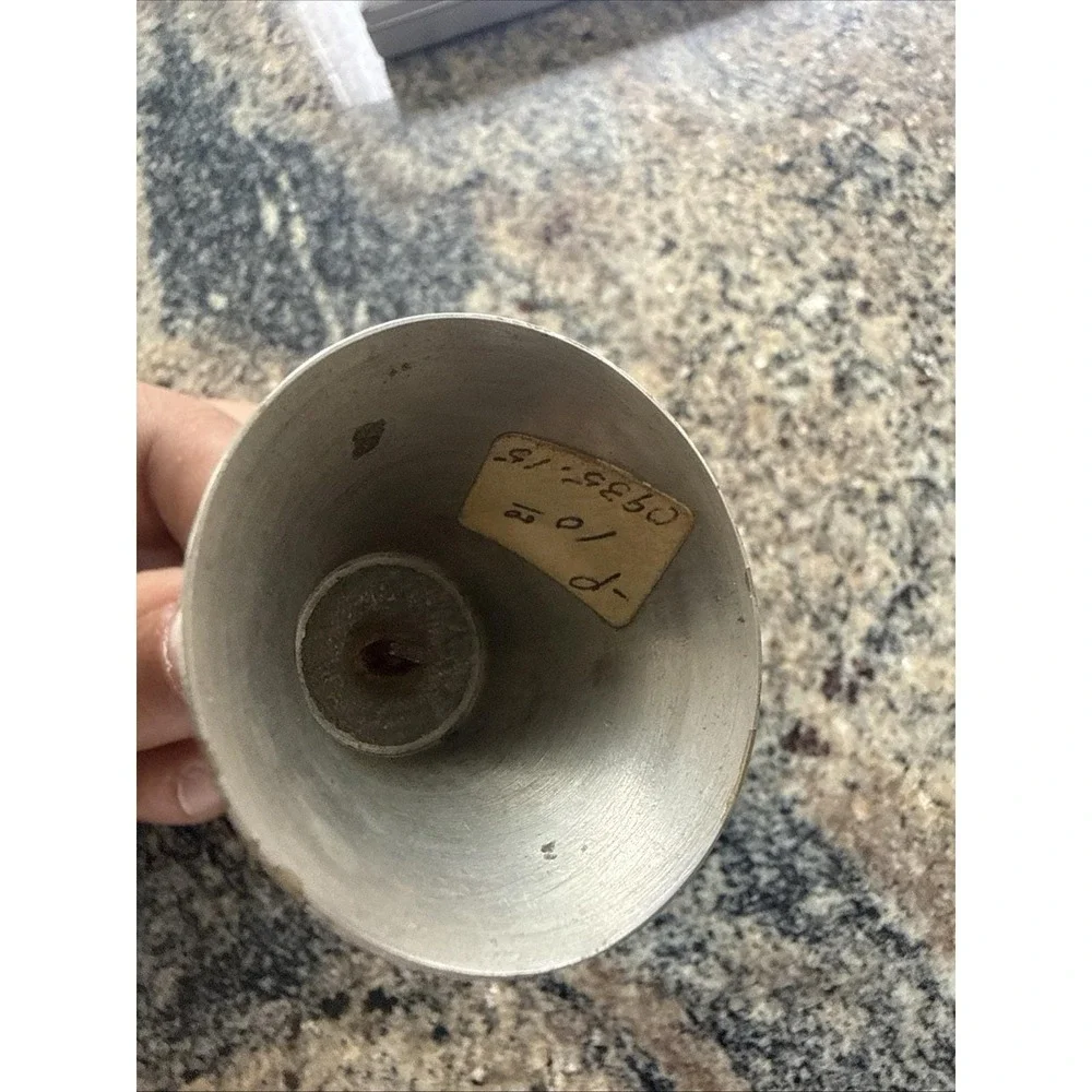 Vintage Webster Co Sterling Silver Handle Dinner Bell Corn Pattern c.1930